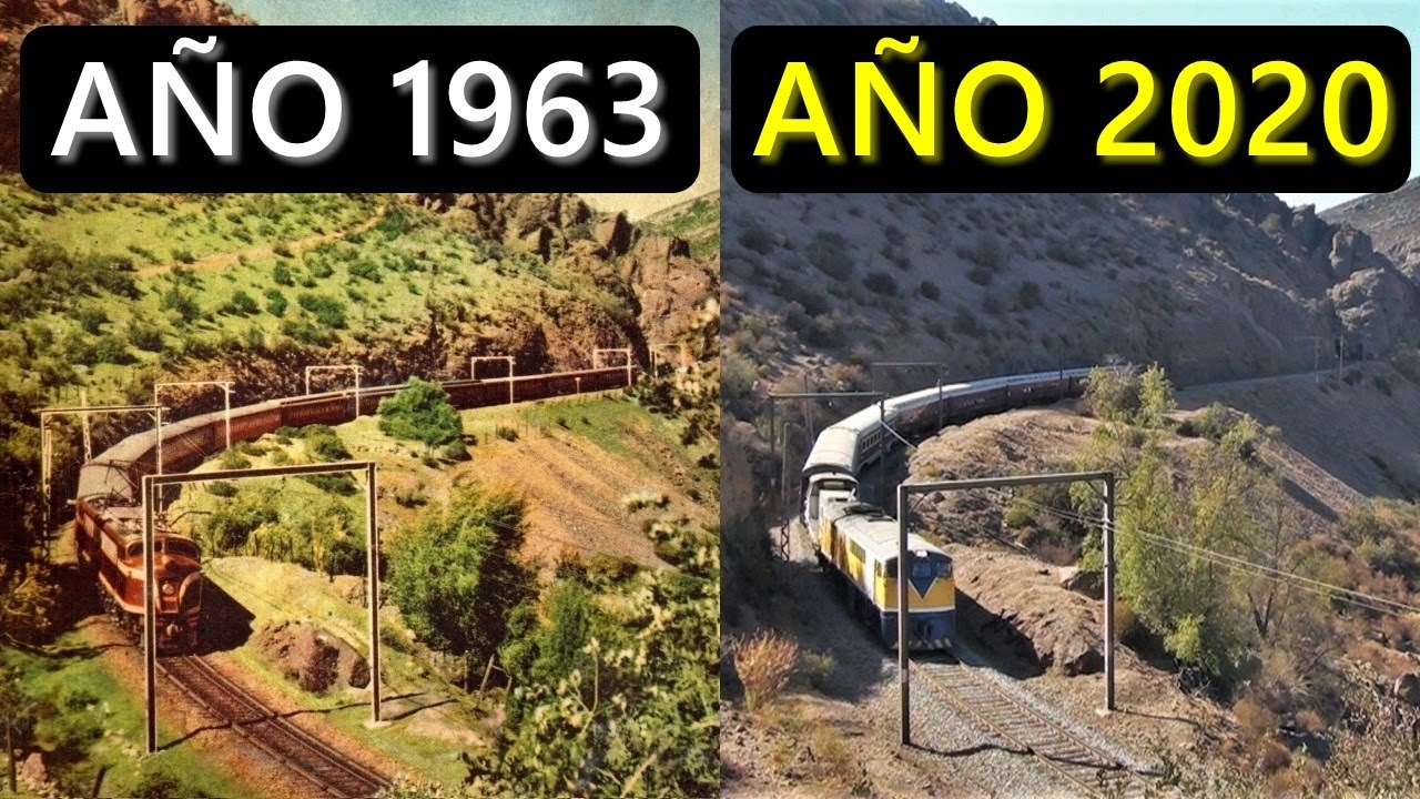 Cuesta El Tabón del ferrocarril Santiago-Valparaíso || Pasada del Tren del Recuerdo