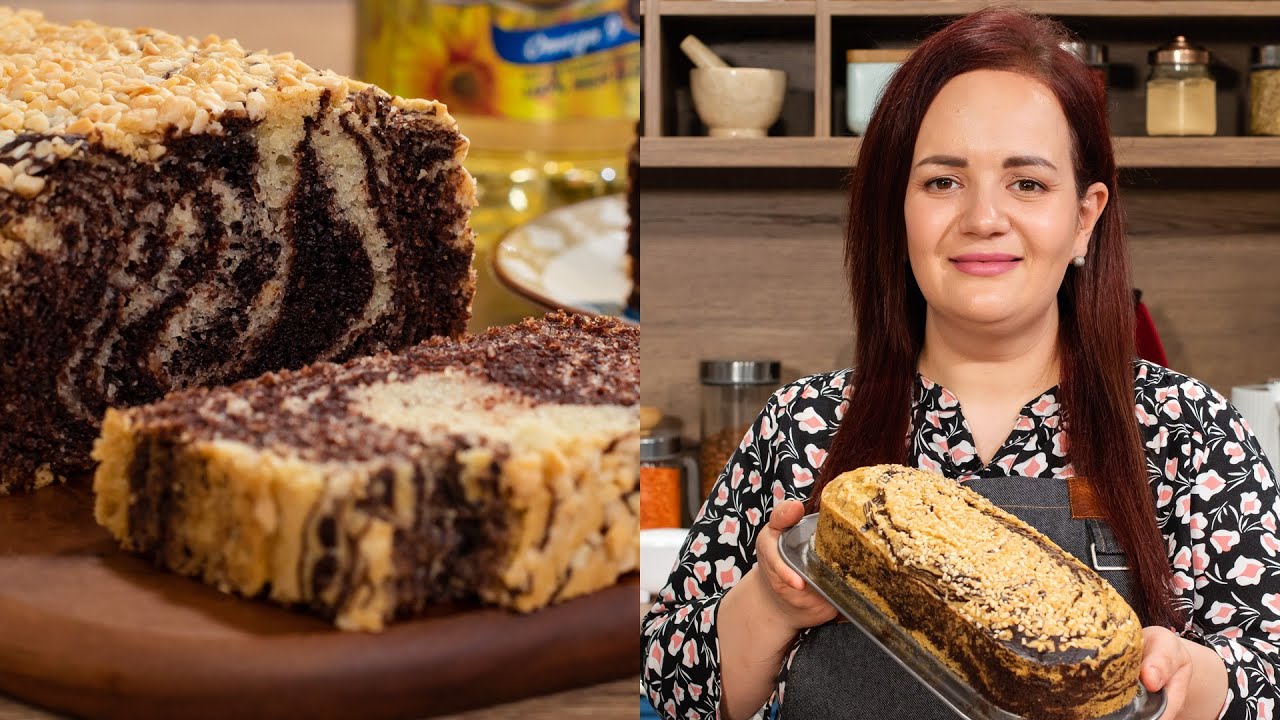 Chec marmorat de post / Chec zebra pufos de post | JamilaCuisine