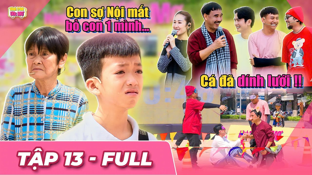 HÀNH TRÌNH ƯỚC MƠ -Tập 13: Bộ 3 FAP TV rơi nước mắt xót thương cho bé Quý,quyết tâm hết sức giúp bé