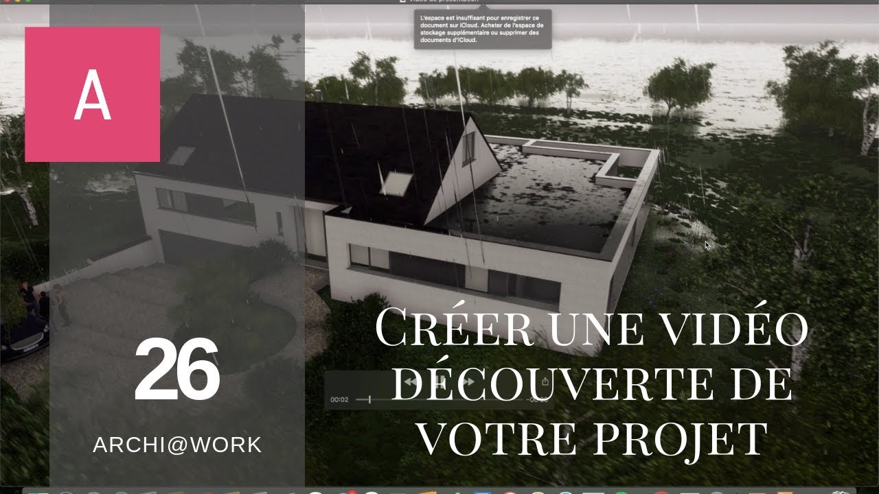 (26) TwinMotion 2019 - Créer une vidéo découverte de votre projet