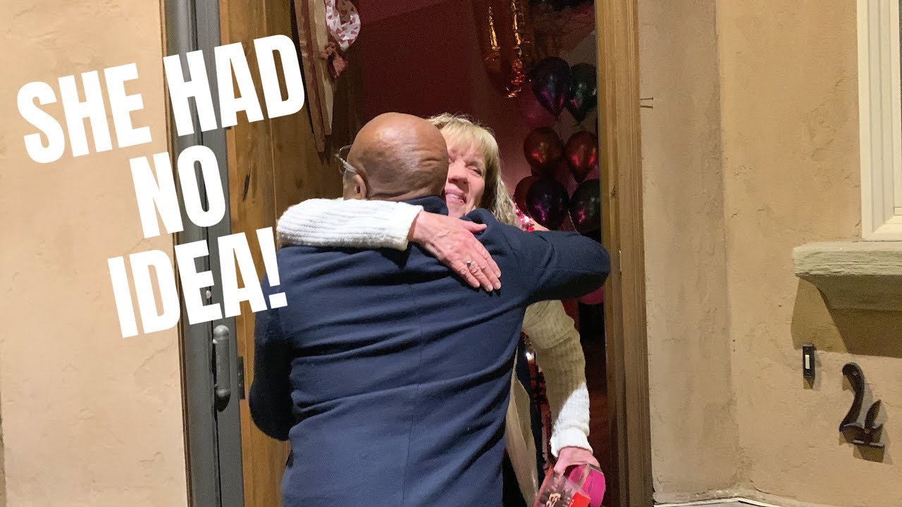 SHE HAD NO IDEA THAT WAS COMING!