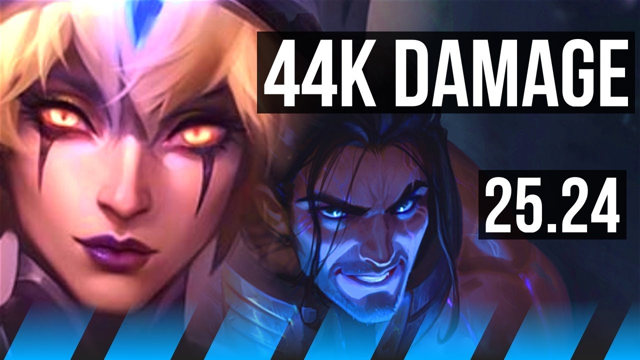 LEBLANC vs SYLAS (MID) | First Strike, 44K damage | NA Master | 25.24