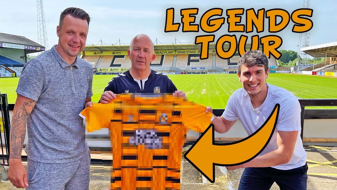 EXCLUSIVE Stadium tour with Cambridge Utd LEGEND!