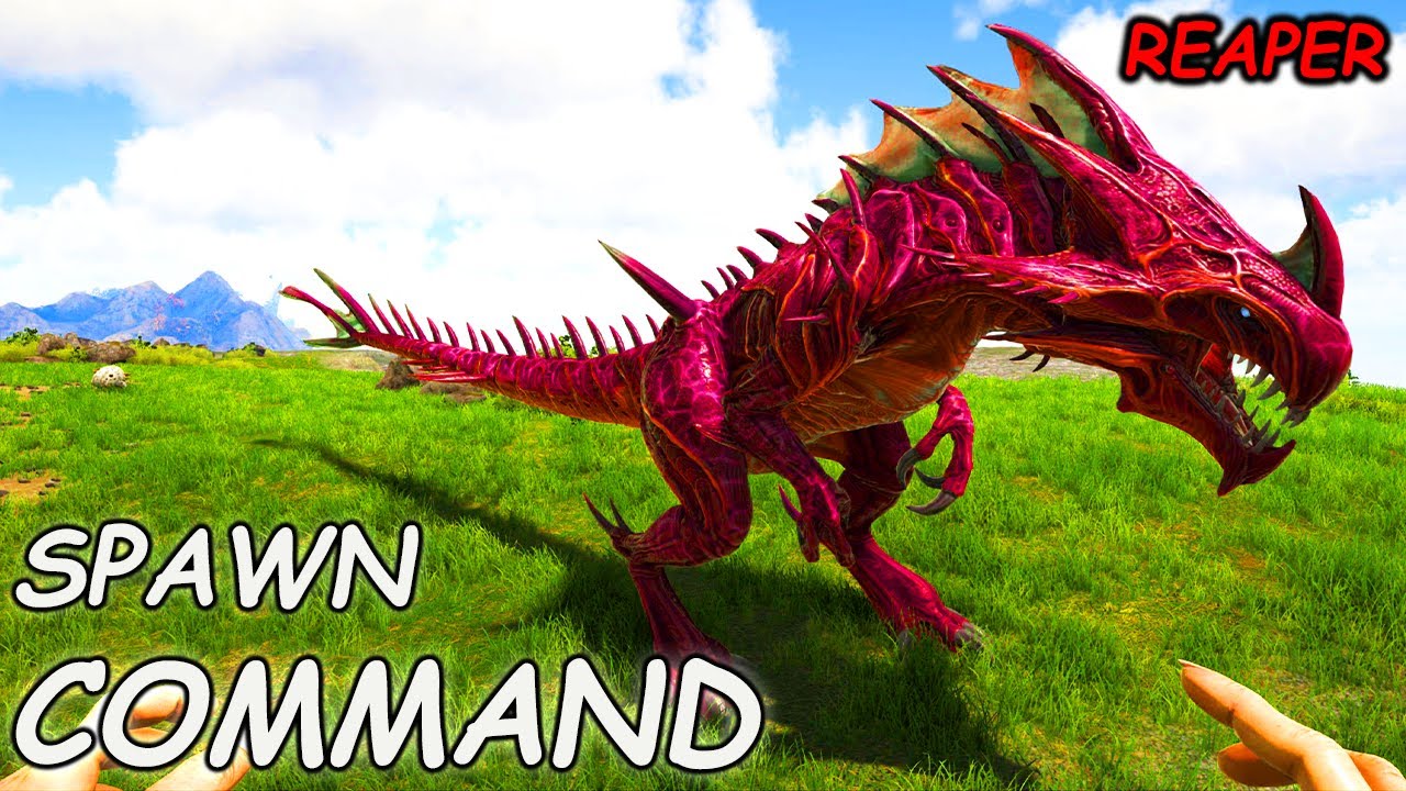 Reaper King ARK Spawn COMMAND | How To SUMMON REAPER KING Ark CODE