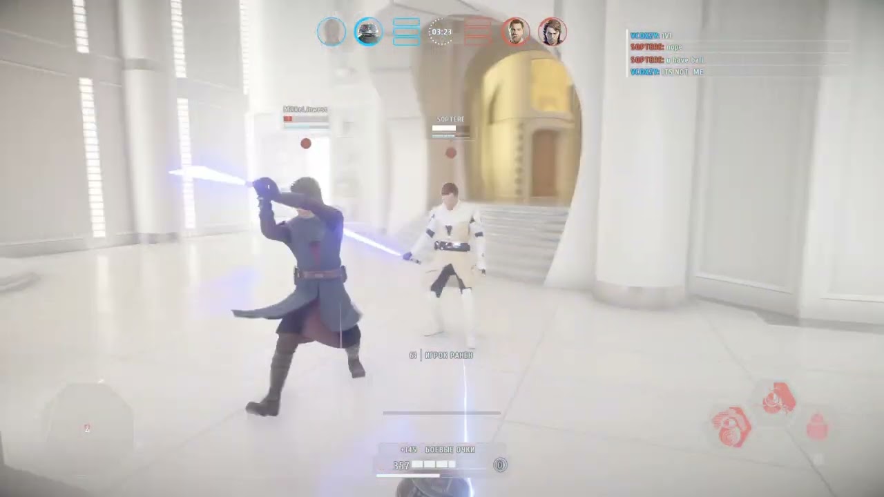 Vader takes his revenge for a ball... #makebattlefront3 