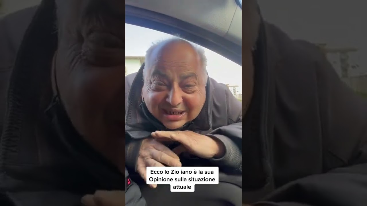 Zio Iano e la sua opinione sulla situazione attuale