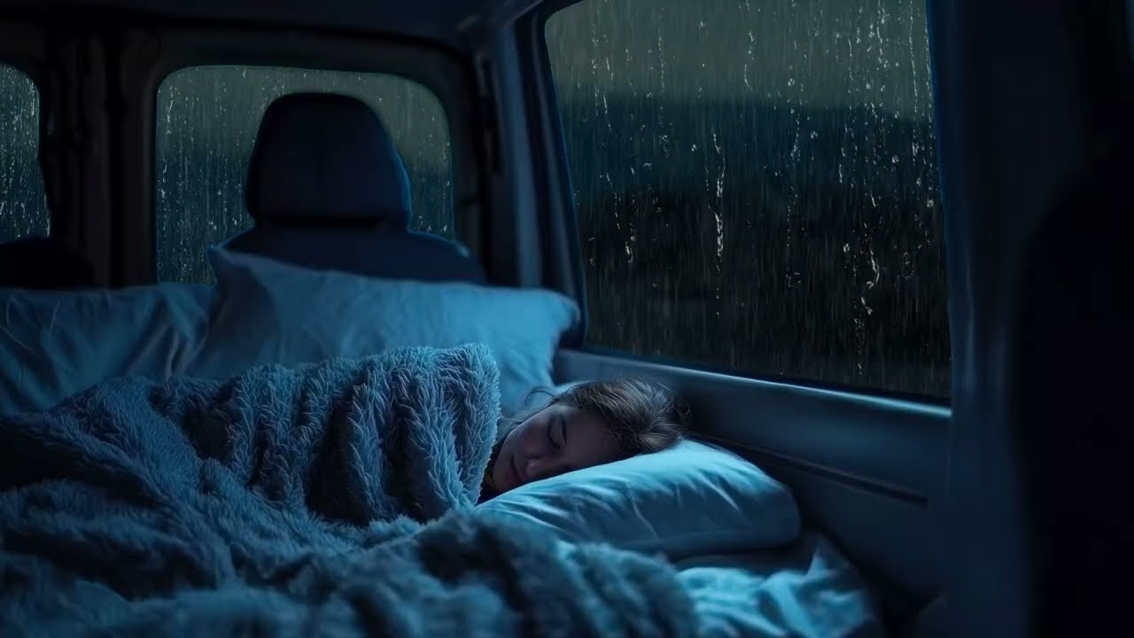 Instant Sleep With Rain Sounds 🌙 ASMR Night Ambience for Deep Rest