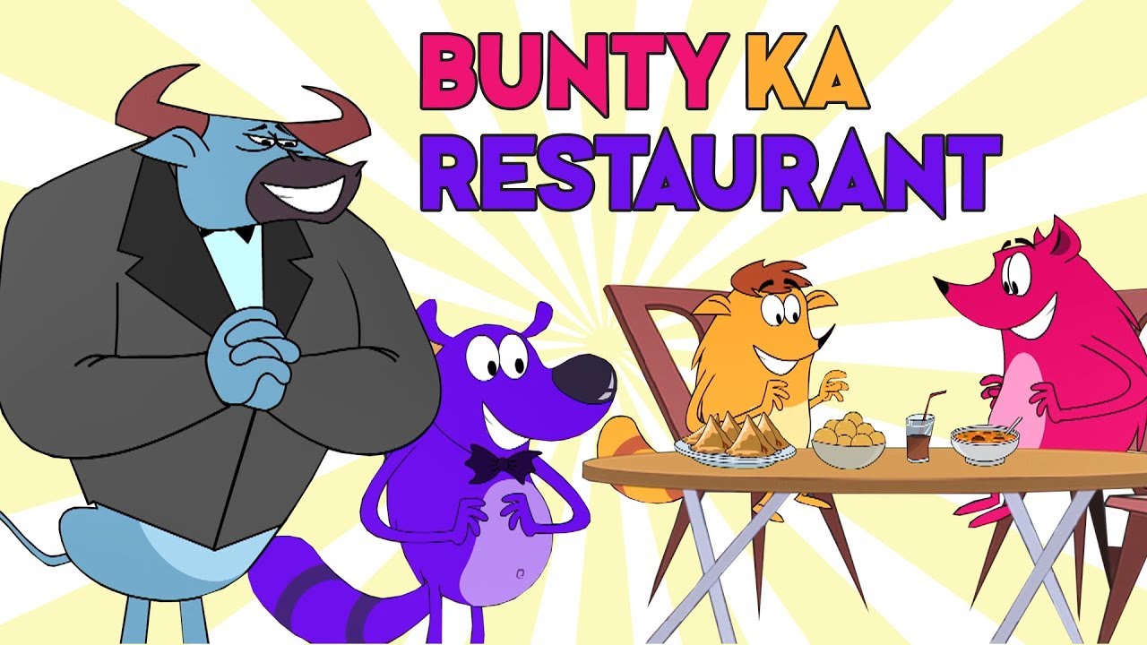 Ресторан EP - 85 - Pyaar Mohabbat Happy Lucky- Hindi Cartoon