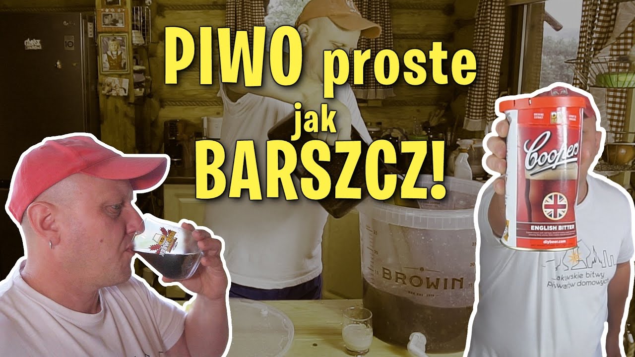 jak zrobić PIWO DOMOWE z BREWKITU cz.1/2 warzenie