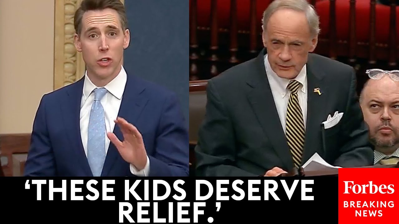 Josh Hawley's Bill Ordering Action For Endangered School Blocked By Tom Carper, Then Hawley Responds