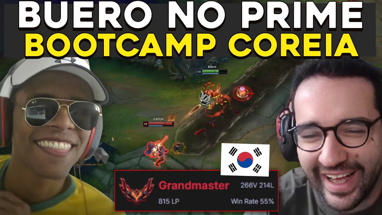 BUERO SAIU DO MESTRE BOOTCAMP DA COREIA, ZUEIRA SUPREMA TAKESHI - RENECRODILO LEAGUE OF LEGENDS