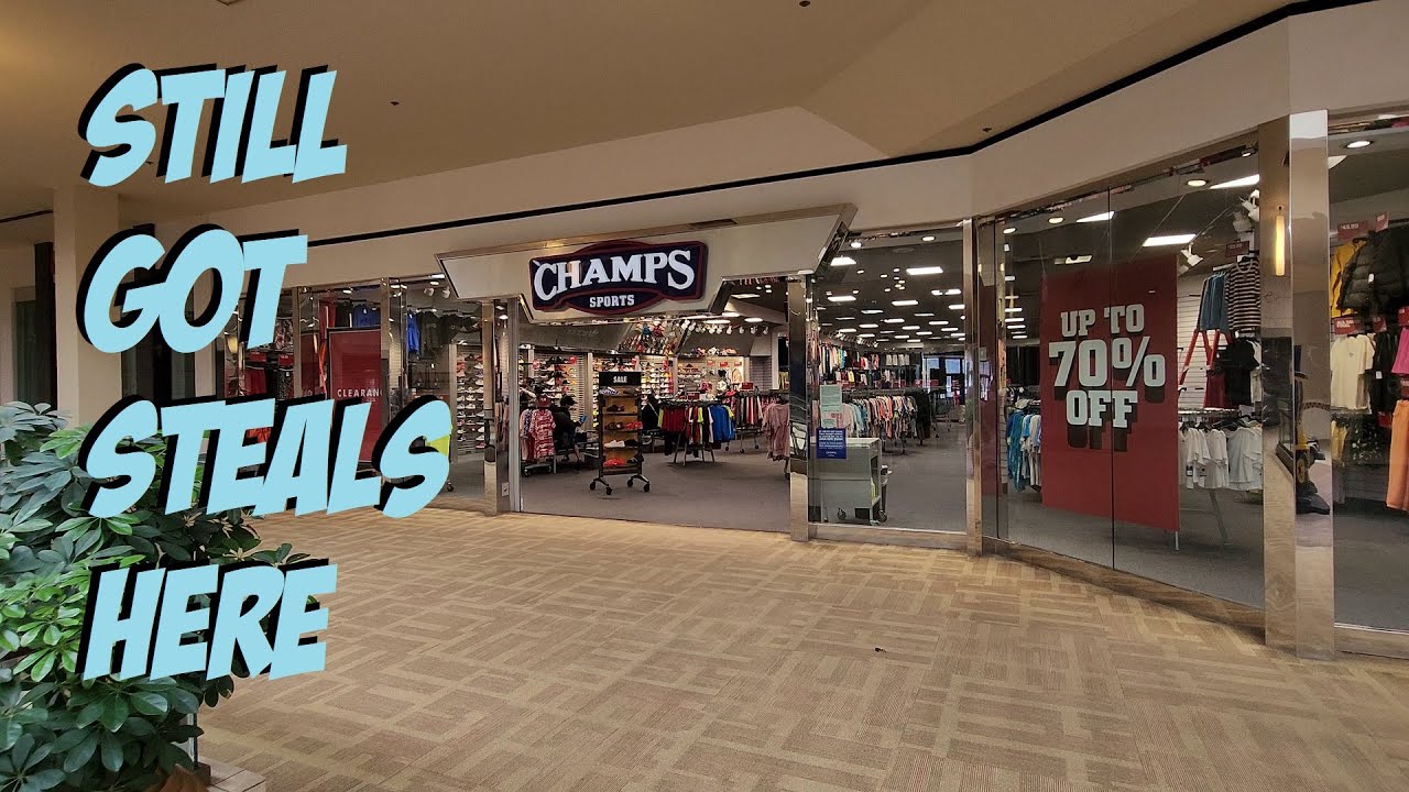 First to Champs Outlet In A While!