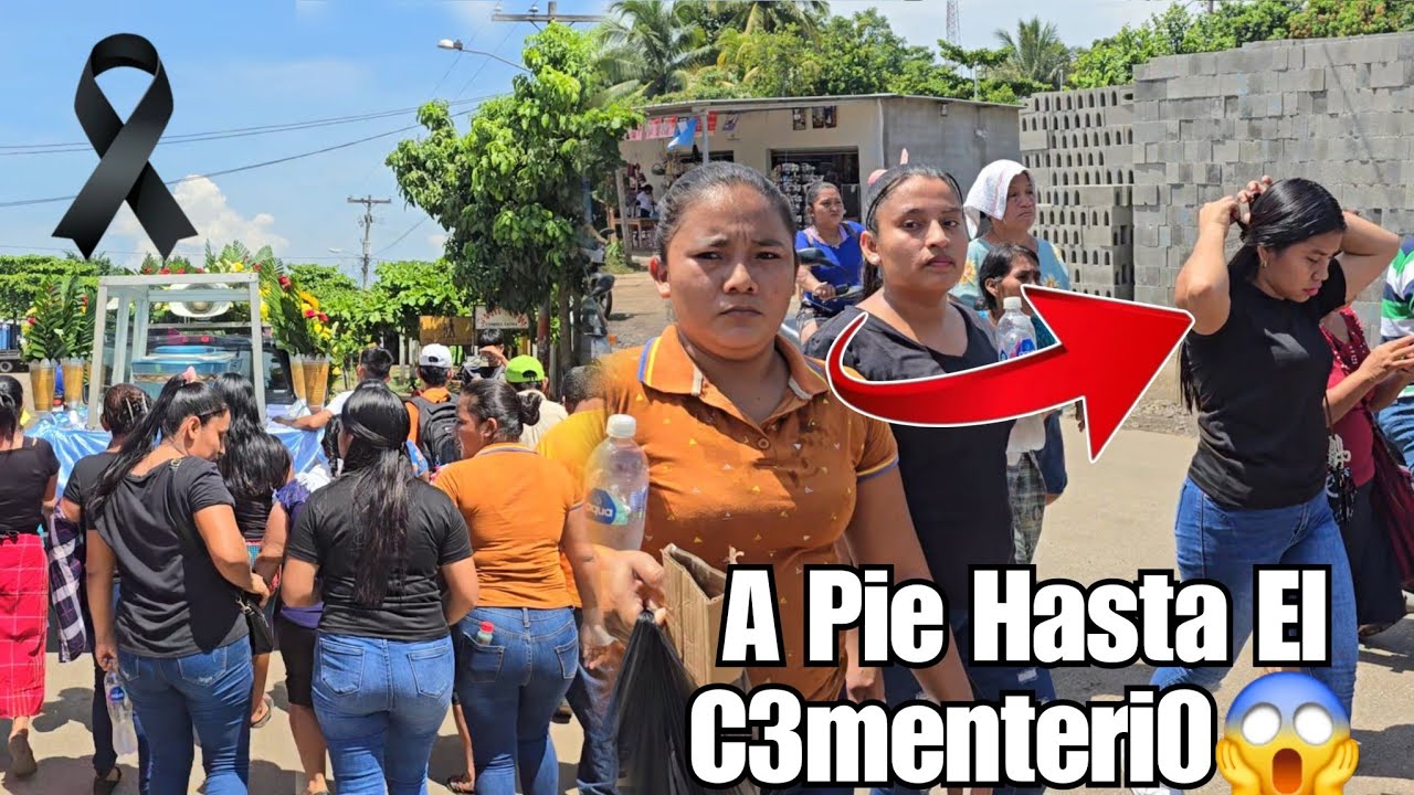 Todas Se Van A Pie hasta El C3menteri0😱Asi Las Personas Despiden Al Padre De Doña TINA😭⚰️
