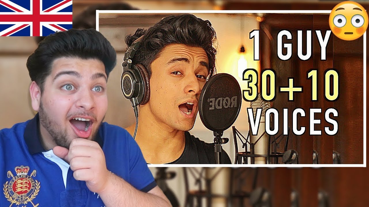 1 GUY 30 VOICES (Indian Edition) FOREIGN REACTION!