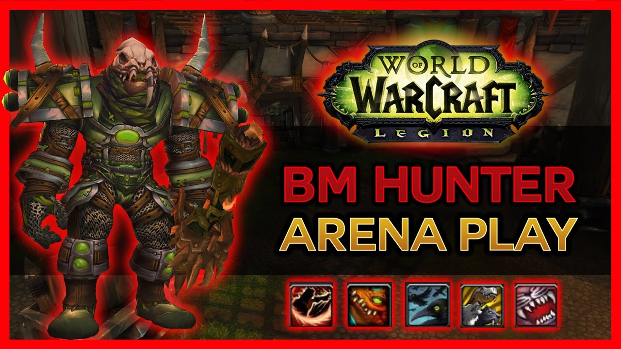 1 SHOT SPEC IN ARENA - BM Hunter PvP WoW Legion