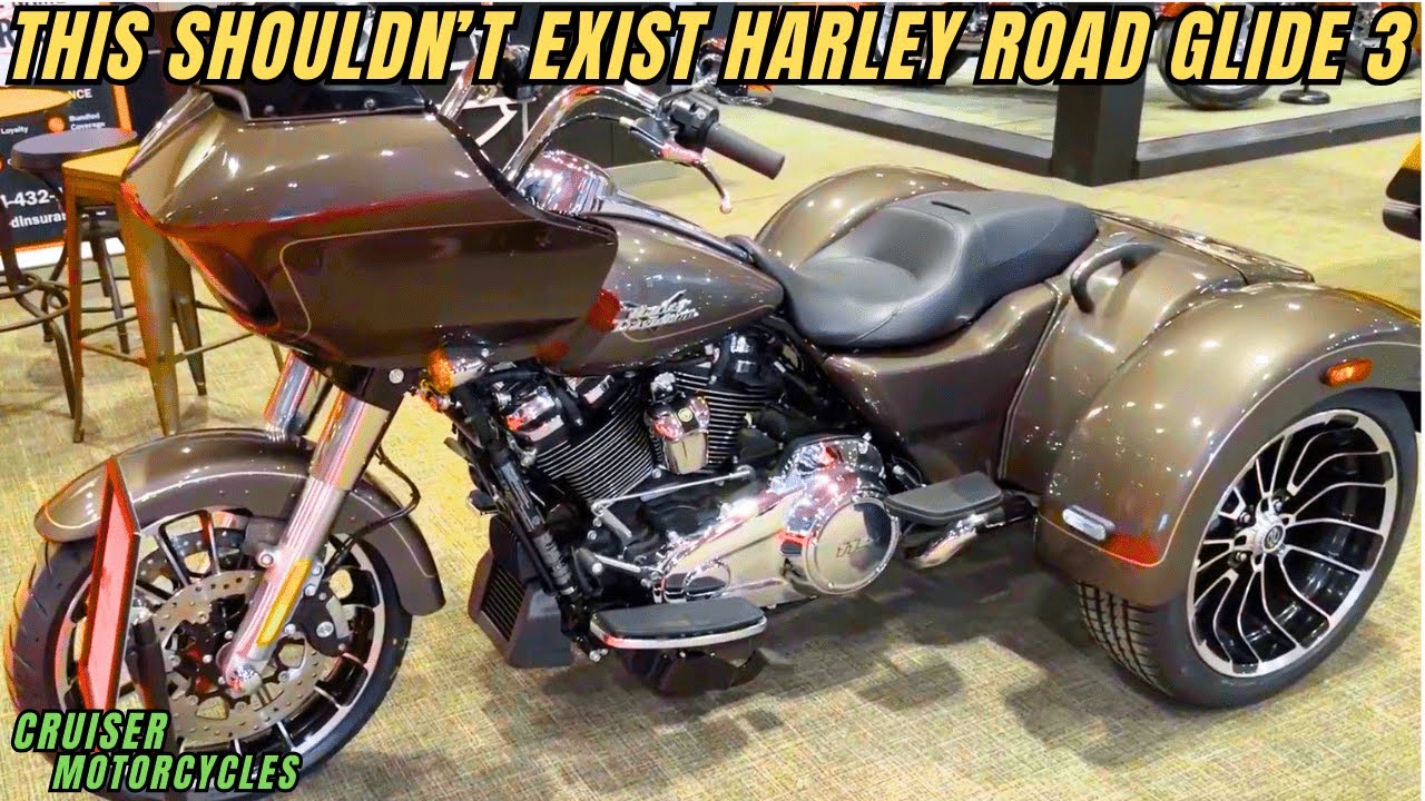 Harley-Davidson всех шокировал — Road Glide 3 2026 года — это настоящий монстр!