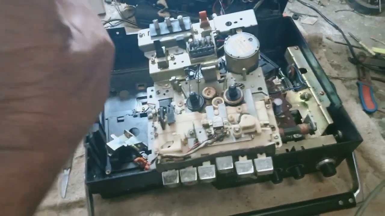 How repair the National Panasonic 5310 two in one mechanical section...