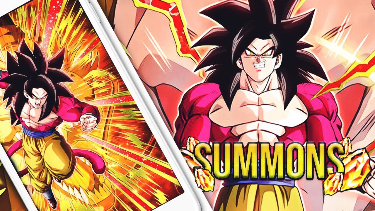 HYPE FP SSJ4 GOKU SUMMONS! Dragon Ball Z Dokkan Battle