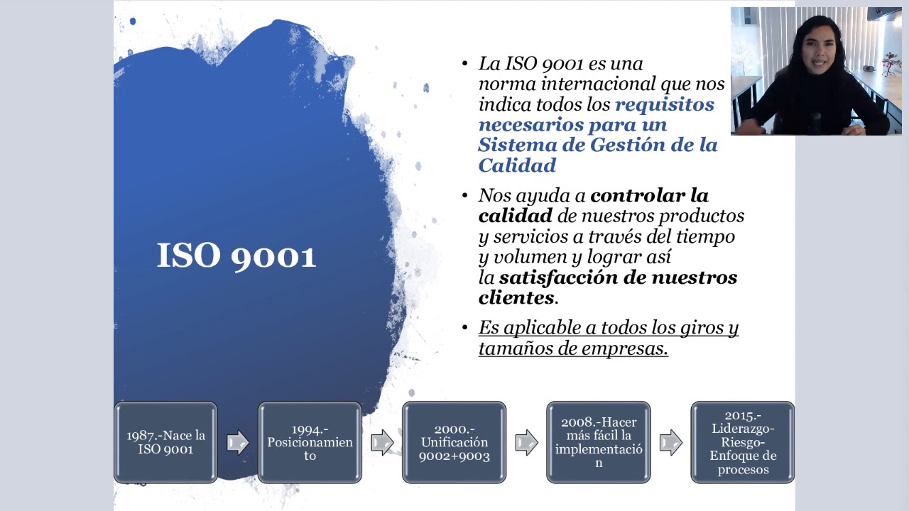 Curso de interpretación de la norma ISO 9001:2015 parte 1 de 2