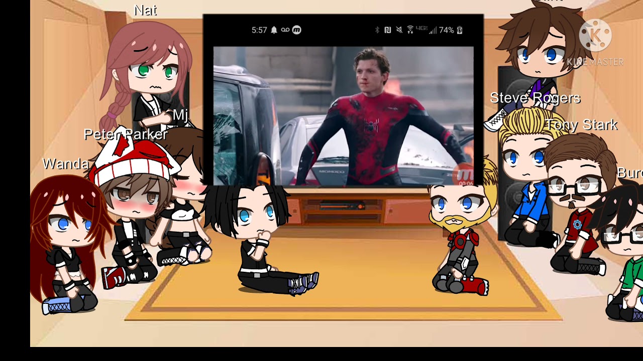 my first reaction Avengers react to peter parker and some peter x mj part 1
