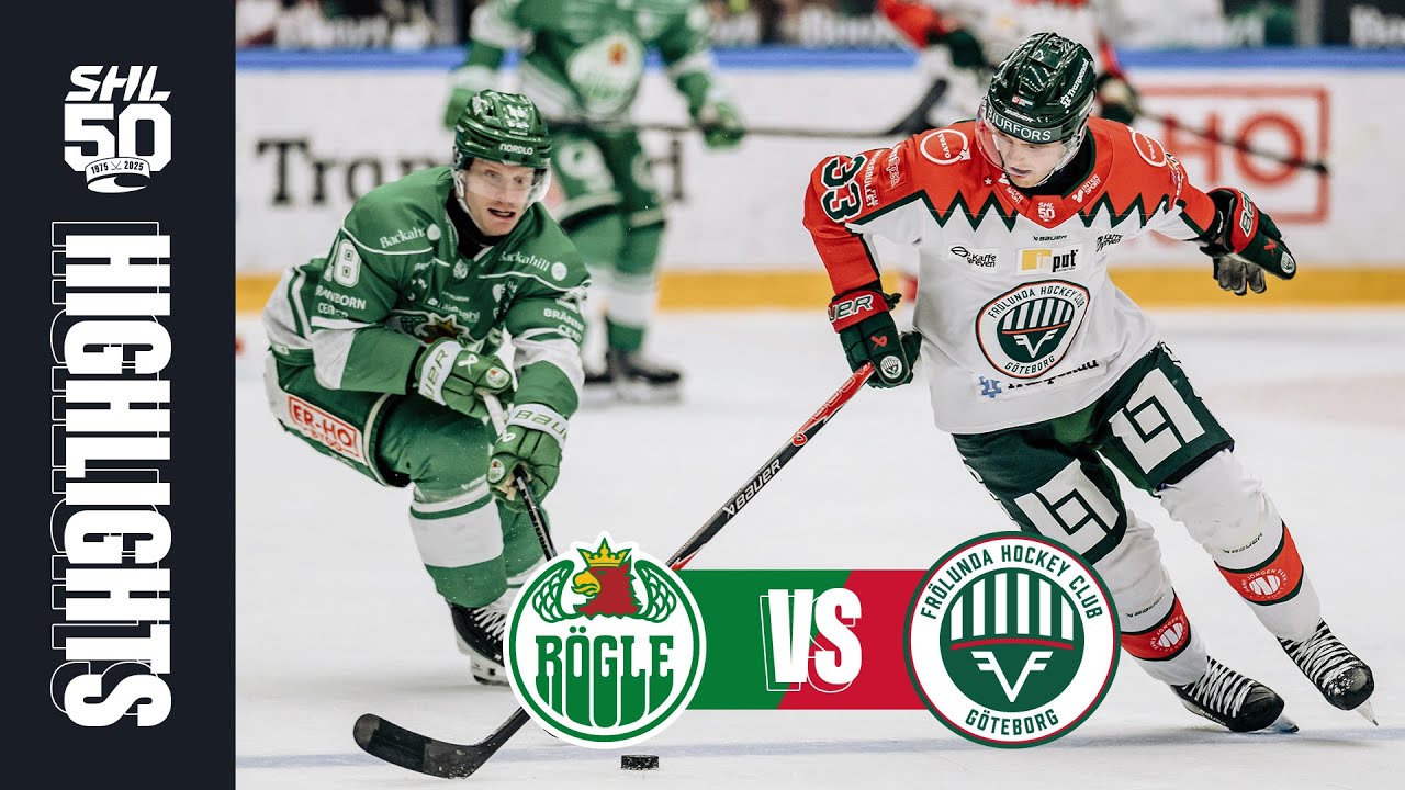 Rögle vs Frölunda | 26 december 2025 | Highlights