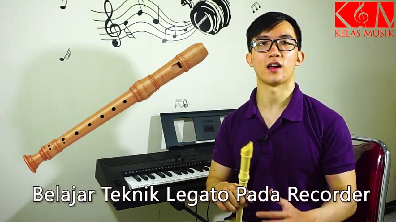 Belajar Teknik Legato Recorder / Suling MUDAH | Tutorial Belajar Recorder