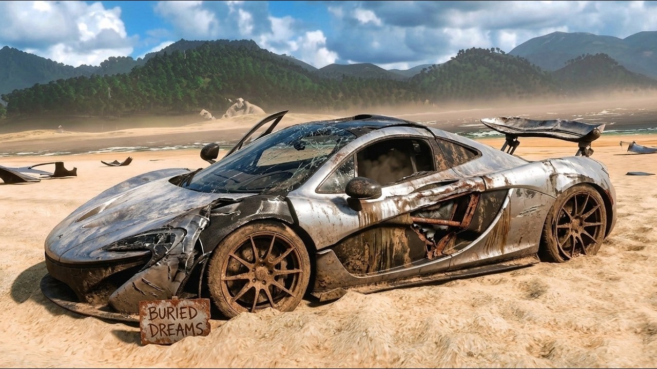 Rebuilding abandoned cars | Mclaren | P1 Forza horizon 5