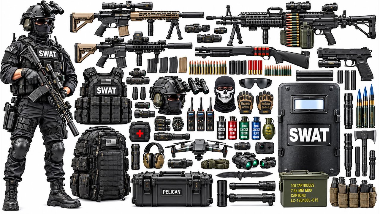 Unboxing of special forces toy guns,including assault rifles,sniper rifles,Delta Force tactical gear