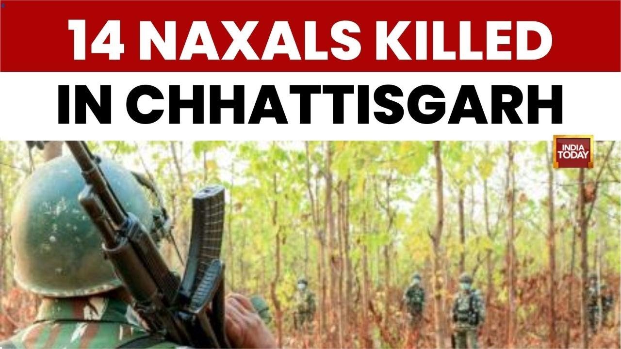 Chhattisgarh: 14 Naxals Killed in Twin Encounters | Top Commander Mangtu Neutralised | India Today