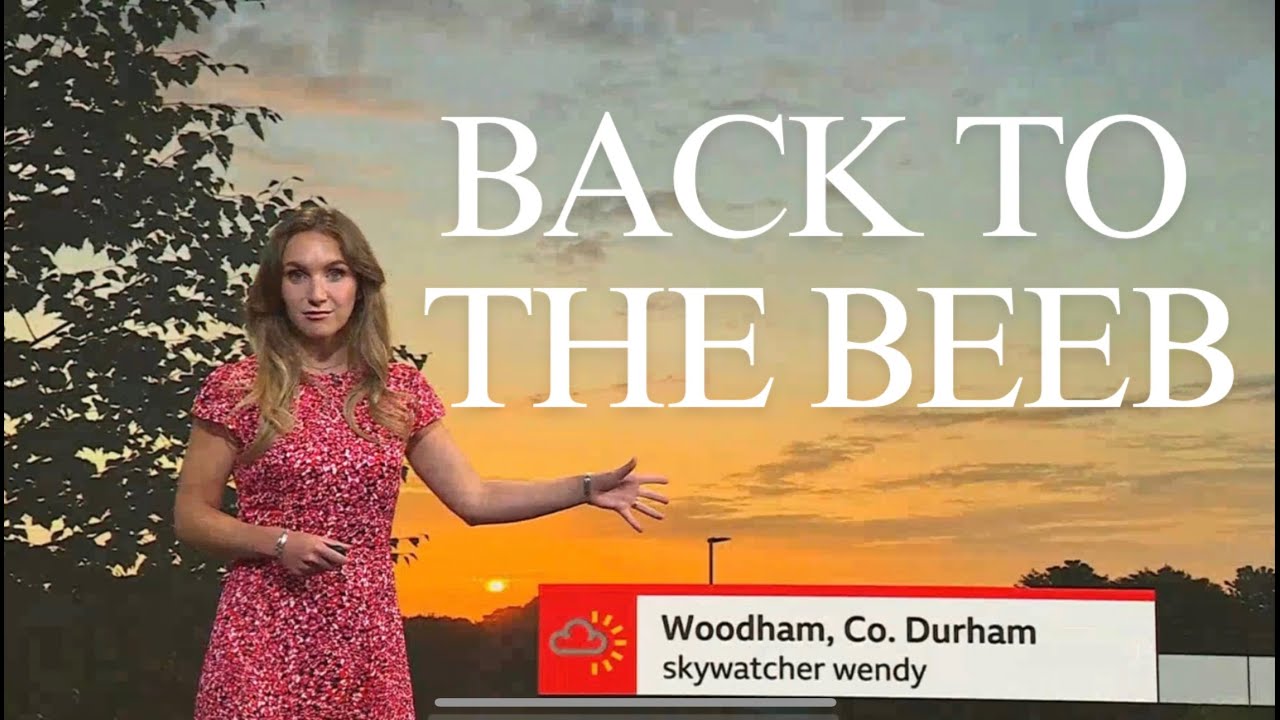 BACK TO THE BEEB: Covering some BBC Weather shifts