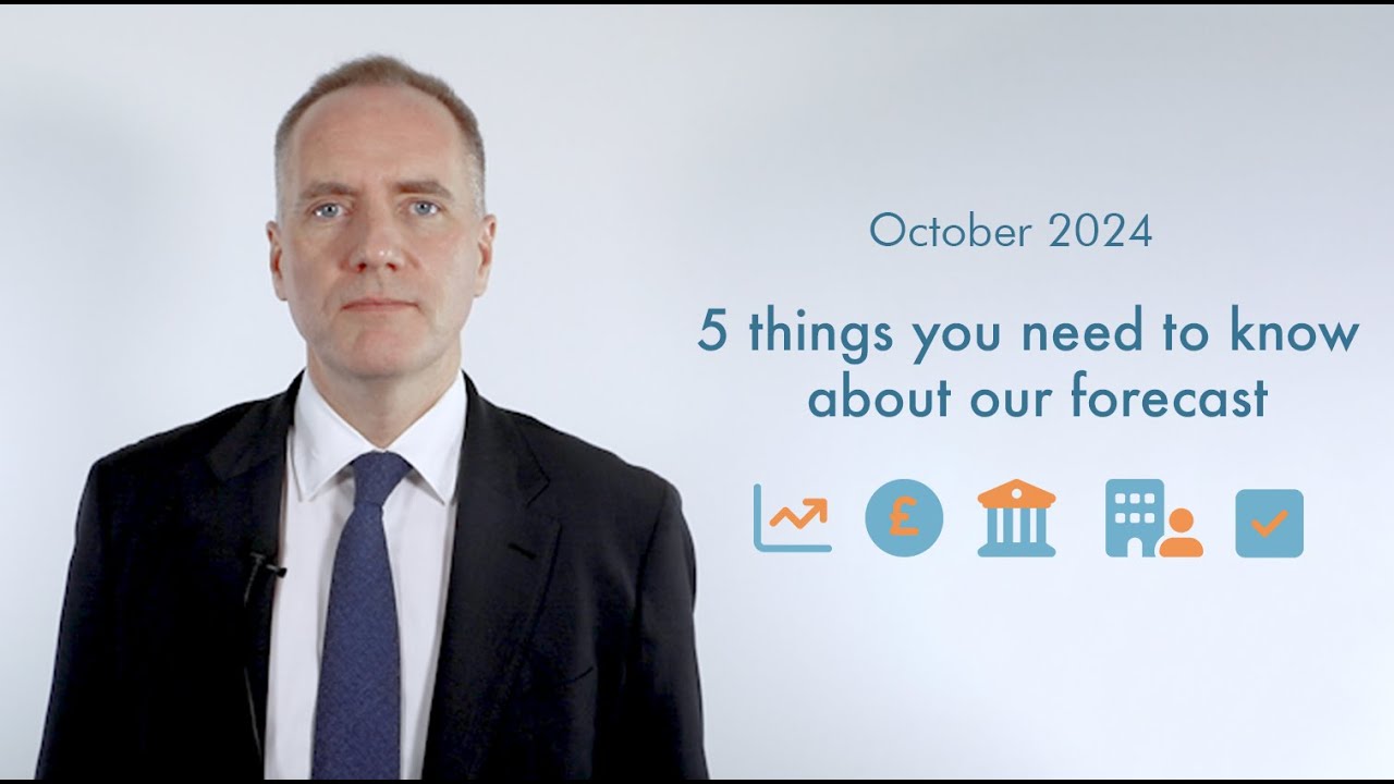 Economic and fiscal outlook October 2024: 5 things you need to know