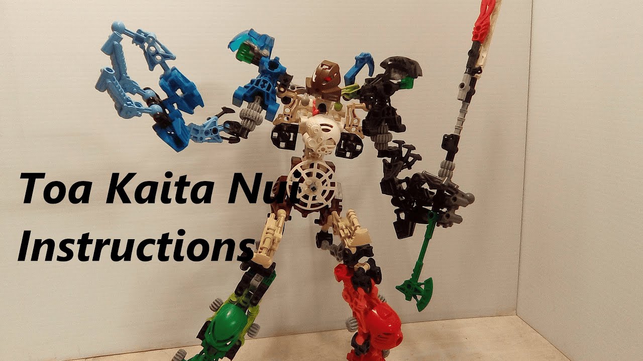 Toa Mata Kaita Nui Moc Instructions