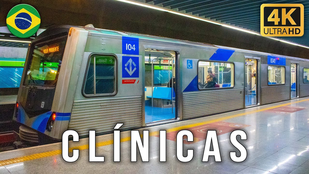 Estação Clínicas - Movimentação de Trens #44