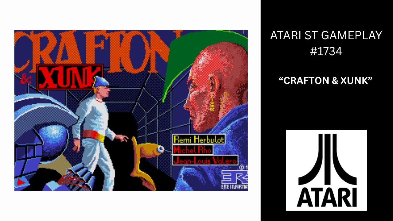 Crafton & Xunk (Atari ST / Gameplay 