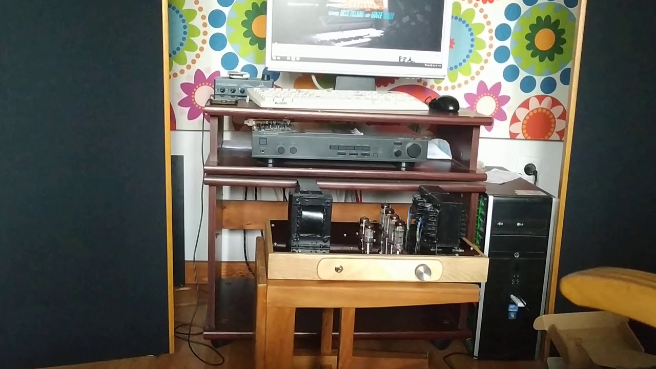 Magneplanar SMGa / diy EL84 PP