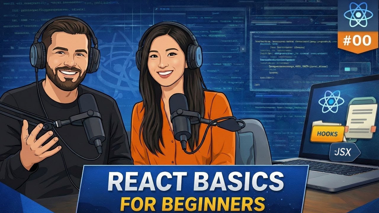 React Basics for Beginners: Podcast Edition | Master Your Interviews! | React Podcast 00