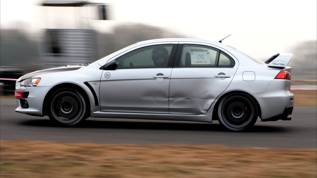 Łukasz Borowski, Mitsubishi Lancer Evo X - I SuperOES Tor Poznań 2026 - 24.01.2026