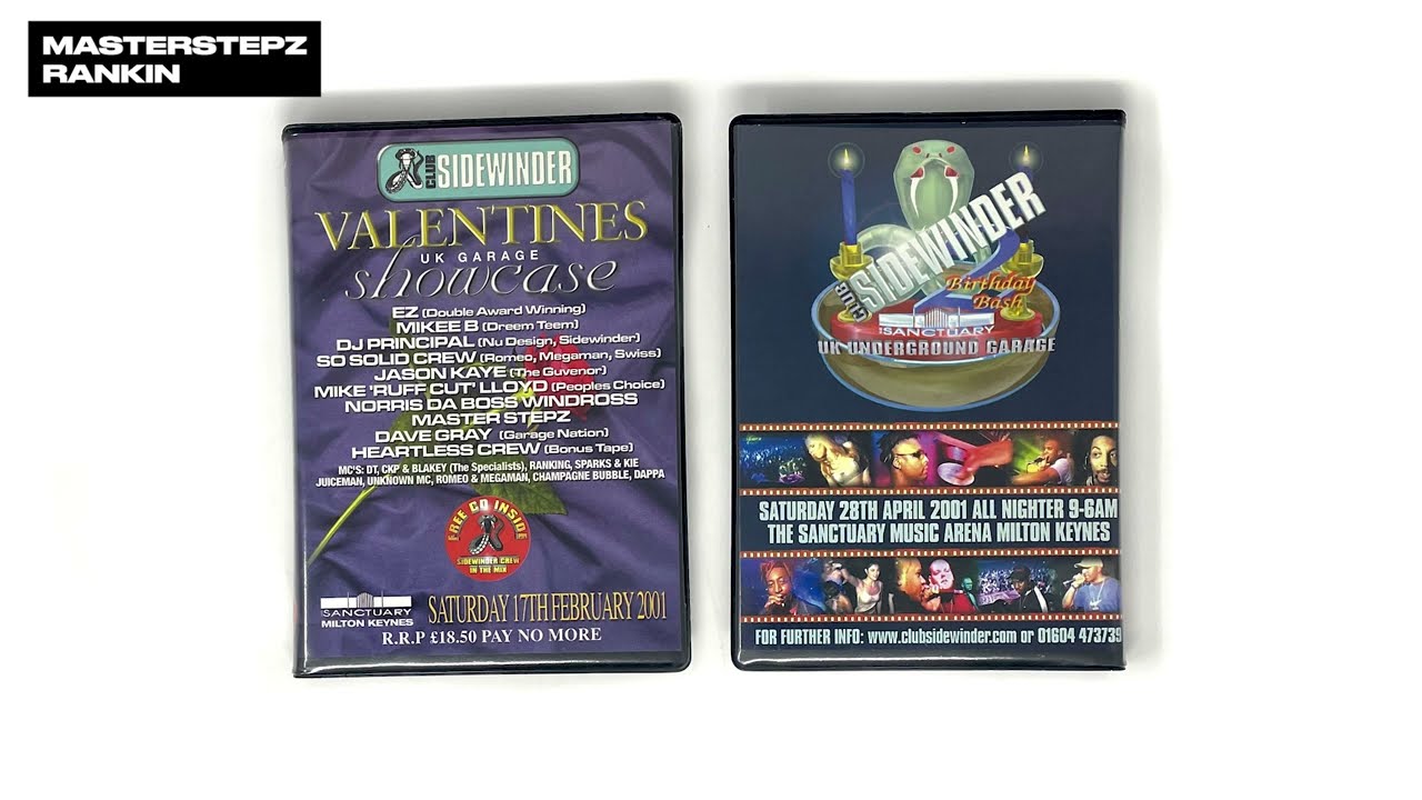 Masterstepz with Rankin | Sidewinder Valentines Showcase | 2001 | Garage Mix