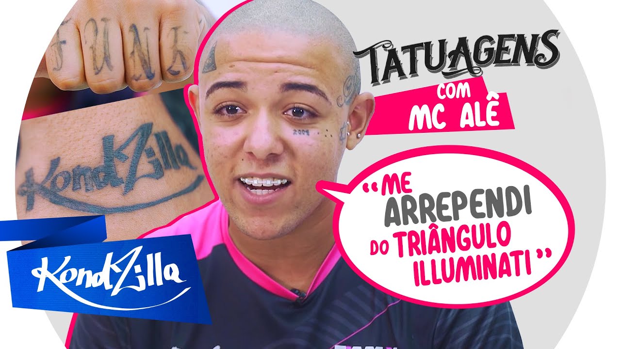 Tatuagens do MC Alê - 