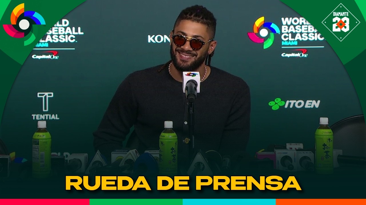 DOMINICANA Rueda de prensa Fernando Tatis Jr, castiga a Israel en el Clásico Mundial | DIAMANTE 23