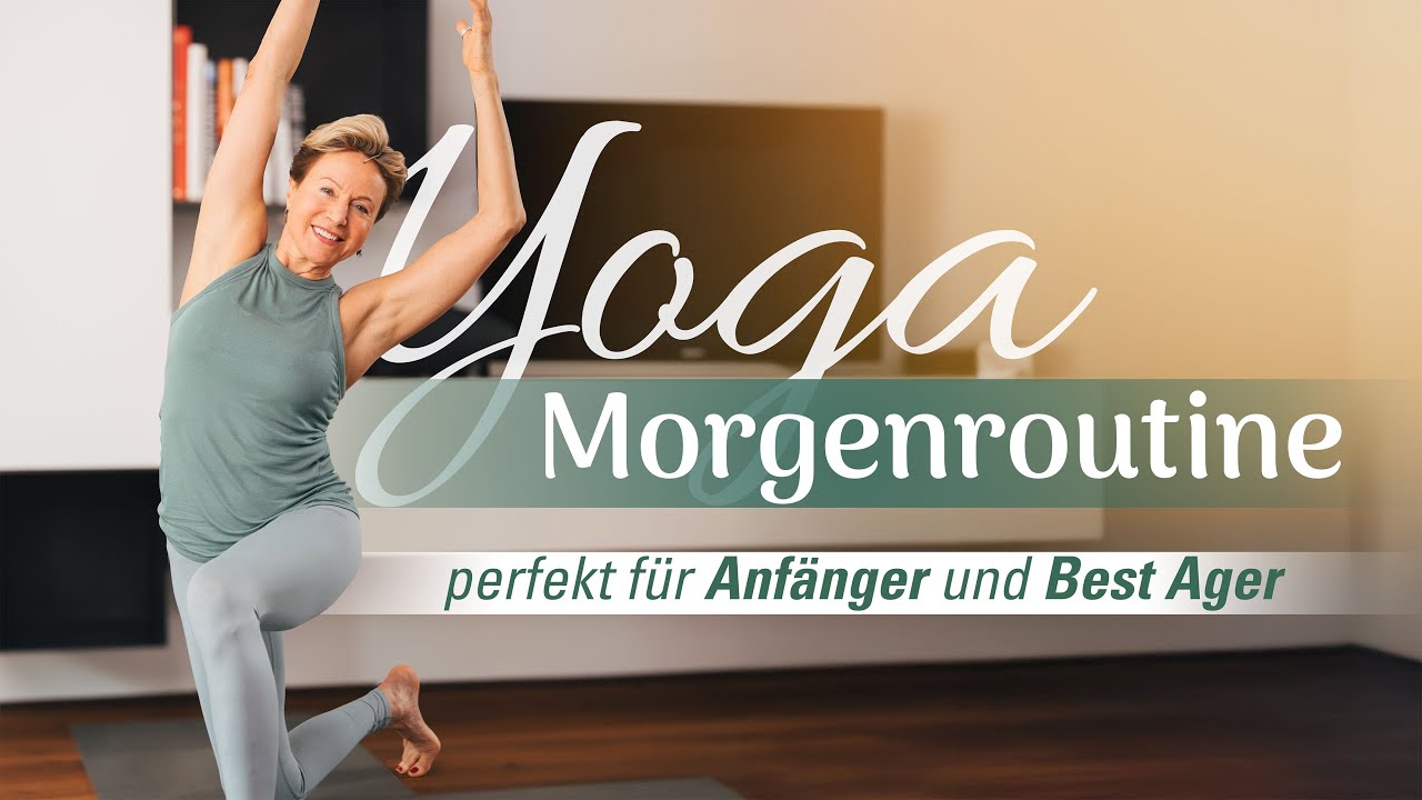 25 Minuten Yoga-Morgenroutine für Anfänger und Best Ager | Sanftes Yoga für Einsteiger und 60+