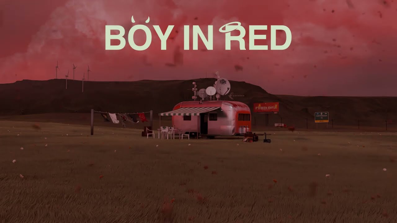 ISAIAH RASHAD FT. SZA - BOY IN RED (OFFICIAL LYRIC VIDEO)