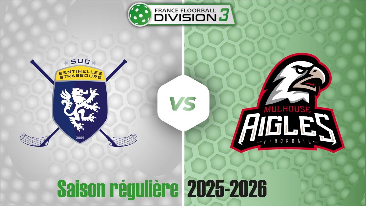 Floorball D3 / Est : Sentinelles vs. Aigles