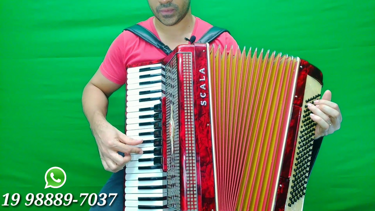 Vendo Acordeon Scala 120 Baixos 7x2..Top !