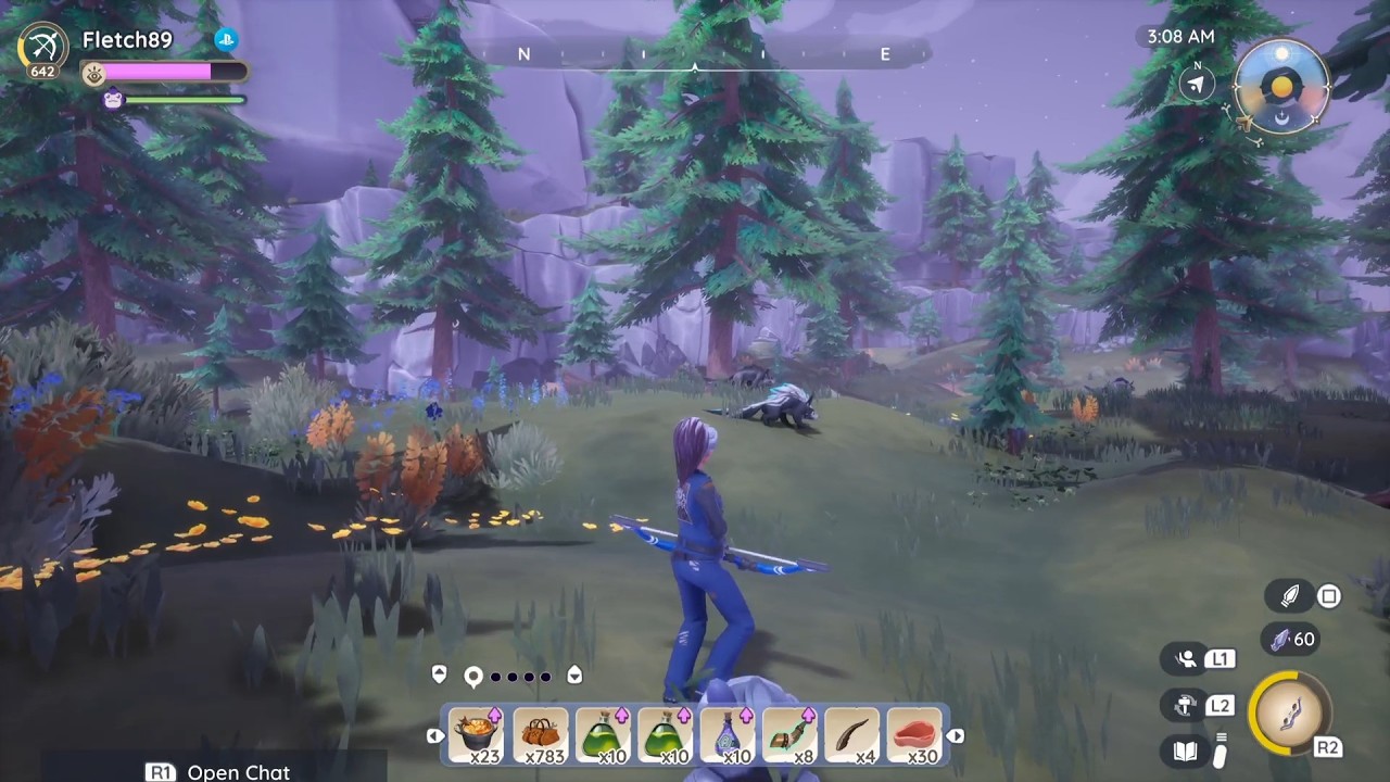 Palia Solo Hunt: 5 Magic Muujin 5 Magic Deer 1 Antler No★ 91m Shot Lvl 641&ndash;642