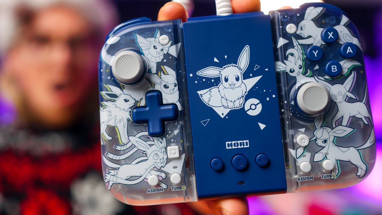 Best Pokémon Eevee Switch Joy-Cons & Case?!