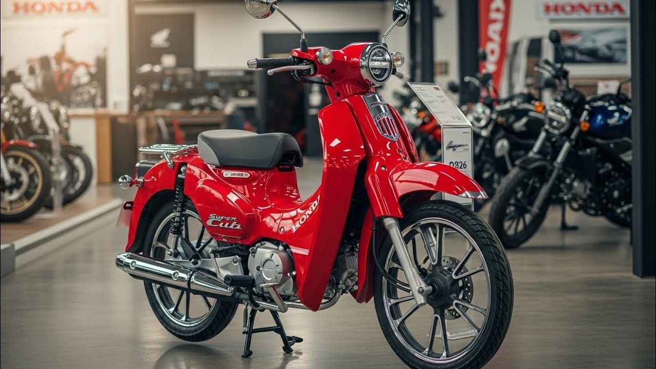 Honda Super Cub 125 2026 года 🛵 | Новый дизайн, характеристики и первый взгляд!