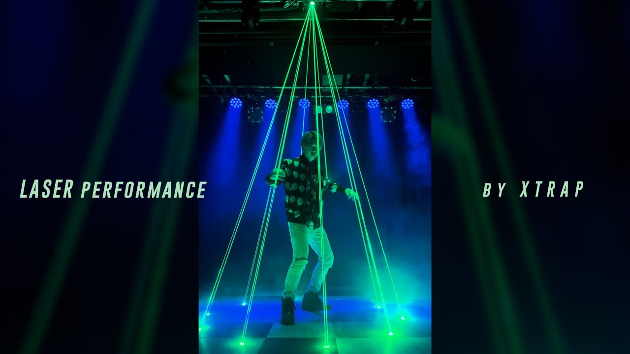LASER Dance Performance｜レーザーダンスパフォーマンス レーザーダンス｜Performance group XTRAP