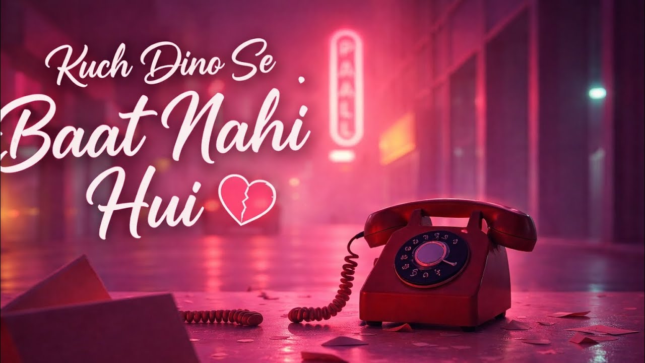 Kuch Dino Se Baat Nahi Hui 💔 | Sad Feel Song | Heart Touching