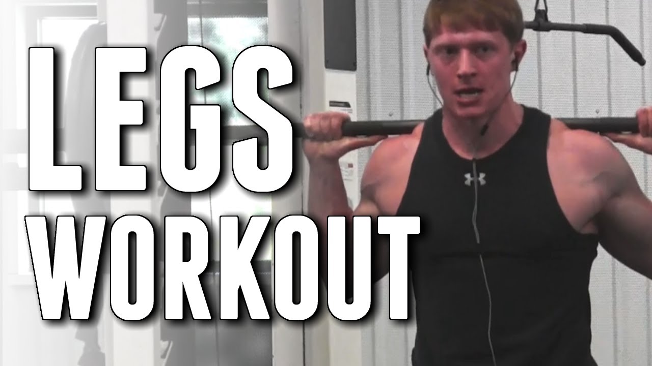 BODYBUILDING LEG WORKOUT FOR MASS:  QUADS & HAMSTRINGS